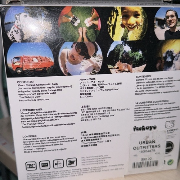 Fisheye camera lomography Hello kitty theme 170 degrees of vision - Picture 4 of 9